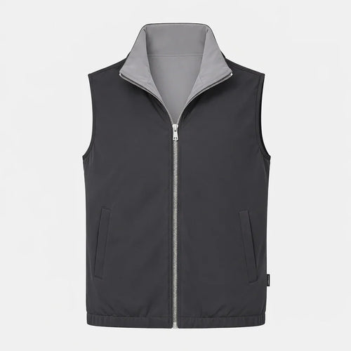 Calogere reversible Gillet (Dark grey/Light grey)