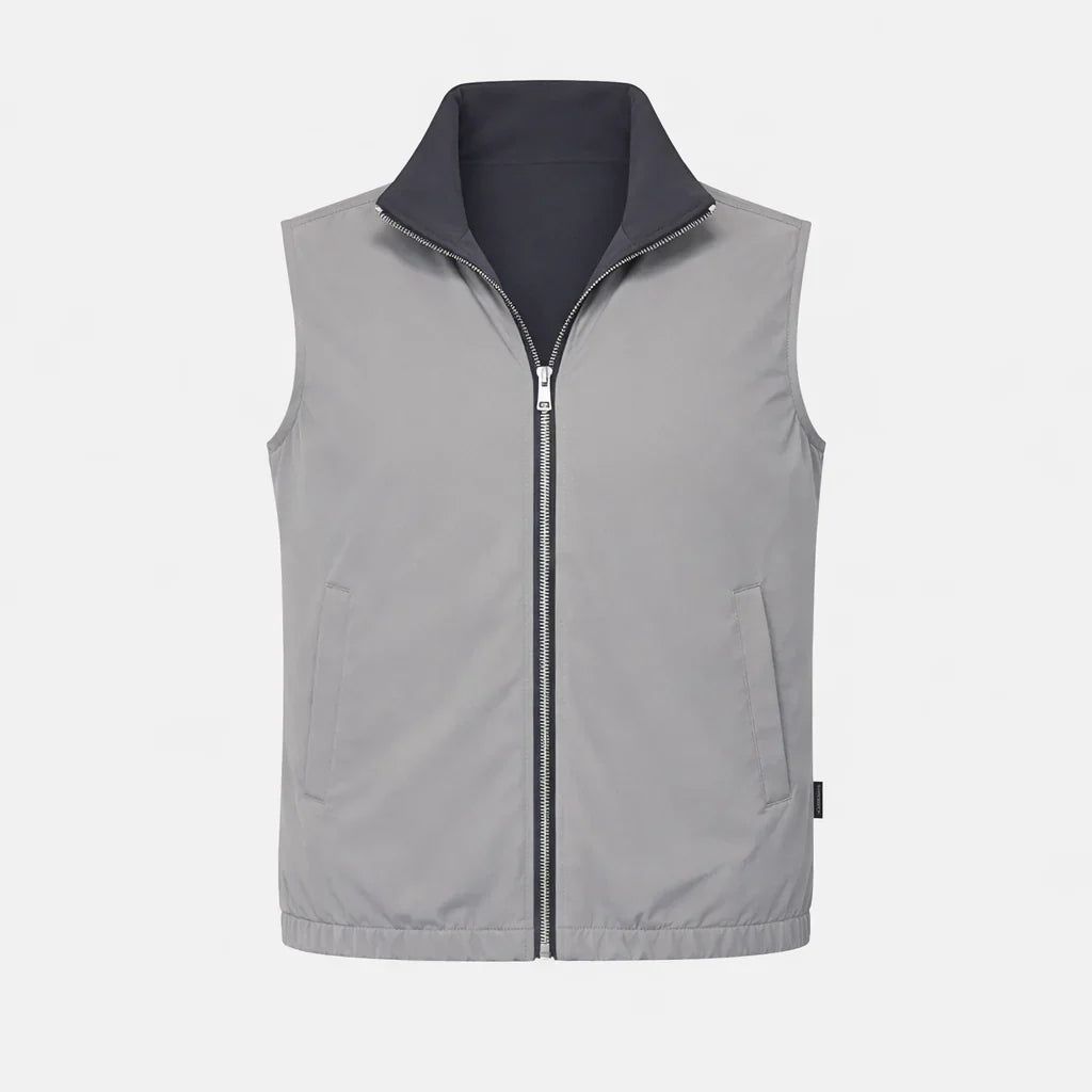Calogere reversible Gillet (Dark grey/Light grey)